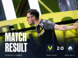 CS2：BLAST竞争赛半决赛   Vitality 状态拉满2比0击败Spirit！