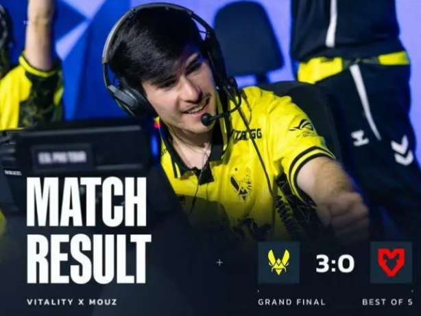 CS2：IEM达拉斯站最终决赛   Vitality 势不可挡3比0击败MOUZ！
