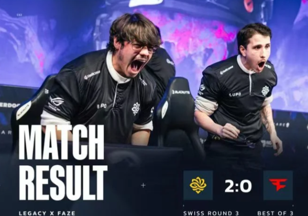 CS2：BLAST奥斯汀Major第二阶段    Legacy以下克上2比0击败FaZe！